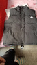 春秋冬季羽绒棉马甲男士宽松潮牌背心外穿坎肩男马夹保暖外套女 AD9957黑色 2XL （建议130-150斤） 实拍图