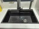 好太太家宝系列厨房水槽小米粒大单槽多功能洗碗洗菜一体盆304不锈钢洗菜池 68*45 【5.0加厚】纳米抗菌 实拍图