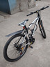 金武端自行车成人山地车公路赛车单车骑行变速超轻越野中学生初中青少年 顶配版-辐条轮-黑白色 26寸21速 实拍图