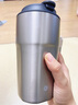 京东京造保温杯 咖啡杯水杯男士女儿童学生伴手礼品316不锈钢 银灰色480ml 实拍图