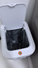 佳帮手卧室脚踏垃圾桶7.3L家用脚踩+手按双开盖厨房卫生间厕所客厅带盖 实拍图