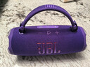 JBL CHARGE6 音乐冲击波六代 便携蓝牙音箱+低音炮 户外防水音响 派对串联 女生礼物 罗兰紫 实拍图
