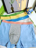 梦特娇男士内裤男纯棉10A抗菌档平角裤大码宽松舒适透气四角短裤头裤衩 实拍图