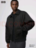 优衣库合作款男装女装PUFFTECH空气棉服休闲短茄克外套夹克479411 09 黑色 3XL /185/120C 实拍图