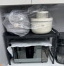 京东京造 微波炉置物架可伸缩烤箱台面收纳架子厨房烹饪器具[双层黑色] 实拍图