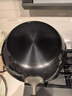 中康有钛抗菌仿生不粘煎锅铁锅无涂层煎锅家用煎蛋铁锅电磁炉通用28cm 实拍图