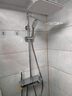 九牧（JOMOO）花洒淋浴套装琴键按摩喷枪除垢顶喷水愈精灵淋浴器36668-882/1B-1 实拍图