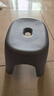 椅子奶油风家用小凳子加厚塑料凳可叠放耐用儿童凳学生寝室矮凳 天空蓝2个 实拍图