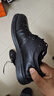 红蜻蜓秋冬真皮正品皮鞋牛皮轻便软底男士商务休闲皮鞋WJA33220 黑色 40 实拍图