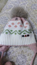 Lemonkid柠檬宝宝儿童帽子男女童秋冬季保暖针织毛线护耳帽子围巾手套套装 蜜桃慕斯粉【帽子+围脖+手套】 建议头围50-54cm，建议年龄3-8岁 实拍图