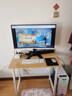 奥伦福特 电脑桌台式小户型卧室小桌子家用书桌简约办公学习桌长条桌 木纹白架单桌80*50*74 实拍图