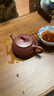 京东京造宜兴紫砂壶手工茶壶【原矿紫泥】煮泡茶具文人石瓢壶100ml礼盒装 实拍图