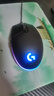 罗技（G）G102第二代游戏鼠标 RGB流光灯效鼠标 轻量化  游戏级8000DPI传感器 黑色 200-8000DPI 实拍图