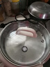 九阳电饼铛家用电火锅304不锈钢0涂层多功能锅烙饼锅三明治机 煎烤烙涮煮一体电炒锅烤肉锅炒菜锅GK339 30cm大烤盘丨60mm加深丨JK30-GK339 实拍图