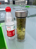 万象（WANXIANG）双层玻璃杯V49RL商务办公钛银色礼盒装带滤网泡茶杯情侣便携水杯 实拍图