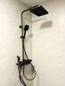 箭牌（ARROW）K230淋浴花洒套装枪灰四功能花洒增压巨幕顶喷花洒AE34910GGW 实拍图