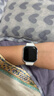 伟创戴iwatch华强北S11智能运动手表IP68防水游泳Series10mini顶配蓝牙通手环健康监测安卓苹果机适用 白月光【原版1:1-微信回复-接打电话-双支付】 42mm 实拍图