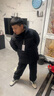 京东京造羽绒服男女情侣同款真鸭绒冬季外套面包服轻松羽绒 黑色 M 实拍图