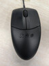 双飞燕（A4TECH) OP-520NP 有线鼠标 台式机专用电脑办公鼠标 便携鼠标 PS/2圆孔接口鼠标 黑色 实拍图