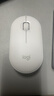 罗技（Logitech）LOGITECH PEBBLE鼠标 无线蓝牙鼠标 办公静音鼠标 女性鼠标对称鼠标 鹅卵石造型 米白色 实拍图