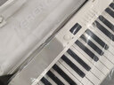 特伦斯折叠钢琴88键便携式电钢琴成人儿童电子琴重力度键盘V30pro钢琴 时尚白+专用琴包+Z琴架 实拍图