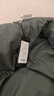 网易严选25新品90鸭绒超蓬羽绒服休闲面包服石墨烯保暖轻量抗菌防泼水 25秋冬立领-森野绿 2XL 实拍图