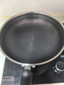 美的（Midea）不粘锅家用炒锅平底锅不锈钢蜂窝不粘炒菜锅电磁炉燃灶通用煎蛋锅 【升级可立可视锅盖】 32cm 实拍图