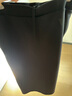 优衣库女装快干休闲窄身长裙/半身裙裙子485599 09 黑色 XL 实拍图