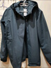 乔丹运动外套男风衣秋冬季防风防泼水连帽户外夹克长袖上衣 深邃灰-321R -双层 XL 实拍图