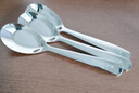 美厨（maxcook）316L不锈钢汤勺汤匙 加大勺子平底勺餐勺饭勺 调羹三件套MCCU3905 实拍图