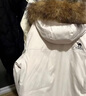 骆驼（CAMEL）户外极寒派克工装毛领情侣款羽绒服保暖加厚中长款外套 实拍图