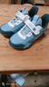 鸿星童尓克断码童鞋男童运动鞋皮面防水春秋季新款儿子女孩跑步鞋中大童 jjl-1876牛仔蓝皮面 30 实拍图