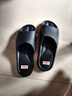 京东京造【真防滑】浴室拖鞋eva防臭老人孕妇新款拖鞋男士碳灰色41-42 实拍图