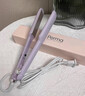 志高直卷两用直发夹板直发器卷发棒不伤发理发店专用负离子直板夹陶瓷拉直板熨板电卷发棒烫发器 紫色【千万水润负离子】plus加宽直夹板 实拍图