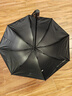【已售100万】手动UV折叠黑胶防晒防紫外线遮阳晴雨两用伞 【手动款8骨】黑色UV 实拍图