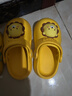 牧童儿童拖鞋夏男宝宝洞洞鞋软底女童卡通洗澡婴幼儿家居鞋奶狮黄170 实拍图