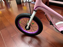 优贝（RoyalBaby）儿童自行车男女镁合金单车 月亮系列4-7岁 宇航员16寸 粉色 实拍图