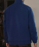 优衣库男装针织摇粒绒拉链茄克/长袖外套廓系夹克25秋冬479863 65 宝蓝色 XL /180/108B 实拍图