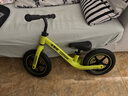 酷骑（COOGHI）儿童平衡车1-6岁滑行宝宝婴儿学步车酷奇小童超轻入门款S2 【实心轮】 12寸 -酷骑绿 实拍图
