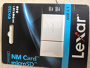 雷克沙（Lexar）USB3.1高速二合一读卡器 华为NM卡读卡器 NM卡/TF卡 多功能 Type-C 随配卡针 轻松互传 实拍图
