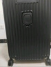 袋鼠（KANGAROO）行李箱男大容量32女学生高颜值旅行箱轻音万向轮拉杆箱结实皮箱 炫酷黑【严选防刮款】 26英寸 【中长途游-8-12天出行】 实拍图