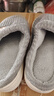 俞兆林（YUZHAOLIN）棉拖鞋男女冬季居家保暖棉拖鞋 YG307 实拍图