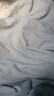 海澜之家（HLA）床上三四件套纯棉水洗棉麻裸睡亲肤床上用牛奶绒床单床笠被套被罩 【速干不缩水】A类裸睡-渐变海蓝 三件套被套1.5*2m 床单款 1.8*2.3m 实拍图