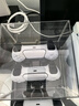 圆佑堂适用ps5主机防尘罩散热外壳罩ps4手柄透明亚克力防踩踏switch游戏机周边配件oled防水保护套 透明PS5手柄充电底座罩 实拍图