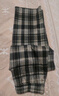 唐狮（TonLion）2024女休闲显瘦松紧格纹加绒休闲裤 黑色调 L  实拍图