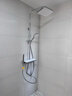 九牧（JOMOO）花洒淋浴套装琴键按摩喷枪除垢顶喷水愈精灵淋浴器36668-882/1B-1 实拍图