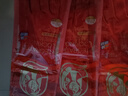巧姨橡胶手套加长保暖一体植绒洗碗洗衣服女手套加长款 38cm加长一体绒3双装 L(大码) 实拍图