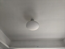 欧普（OPPLE）风扇灯吊扇灯遥控LED照明Ra98餐厅卧室吊灯变频低噪包安装 冰风白 实拍图
