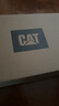 CAT卡特休闲皮鞋男鞋25新品一脚蹬薄皮轻量凉爽舒适通勤船鞋 深灰色 40 实拍图