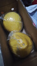京鲜生 红肉蜜柚 2粒 净重5-7斤 单果2.5-3.5水果礼盒 实拍图